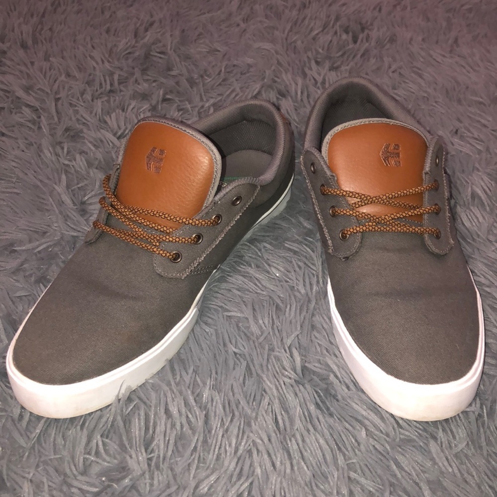 Men’s Etnie’s Jameson 2 Eco Grey/Brown Skate Shoes
